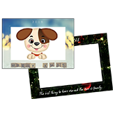 Printable - Christmas Seasonal Frames - Fellowes®